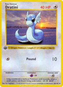 1999 Pokémon TCG Base Set - 26 - Dratini