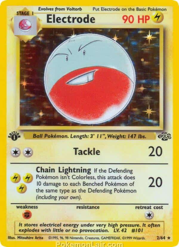 1999 Pokémon TCG Jungle Set - 2 - Electrode