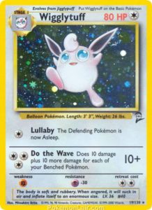 2000 Pokémon TCG Base 2 Set - 19 - Wigglytuff