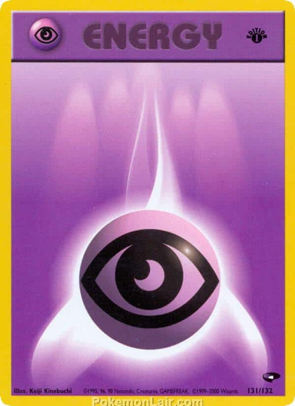 2000 Pokémon TCG Gym Challenge Set - 131 - Psychic Energy