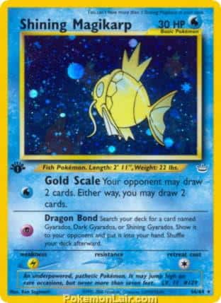 2001 Pokemon Trading Card Game NEO Revelation Set 66 Shining Magikarp