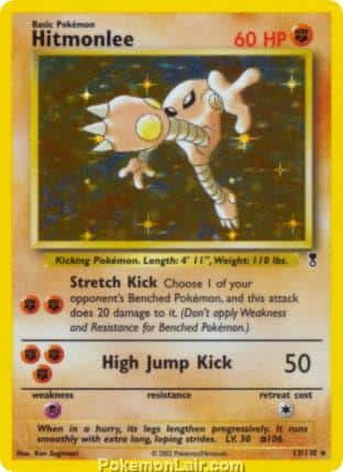 2002 Pokemon Trading Card Game Legendary Collection Set 13 Hitmonlee