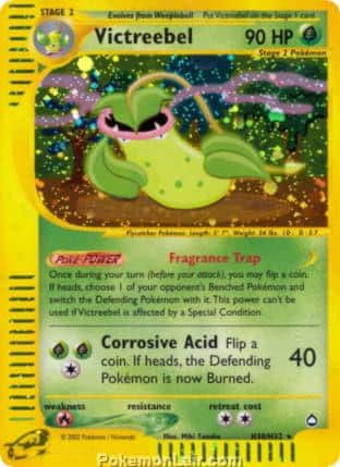 2003 Pokemon Trading Card Game Aquapolis Price List H30 Victreebel