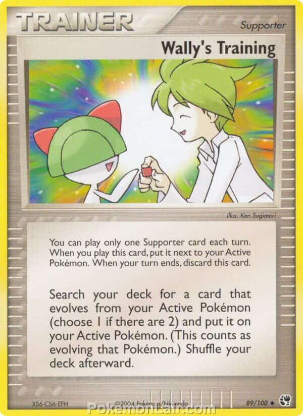 2003 Pokemon Trading Card Game EX Sandstorm Price List 89 Wallys Training