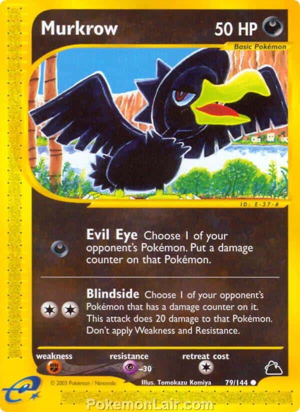 2003 Pokemon Trading Card Game Skyridge Set 79 Murkrow