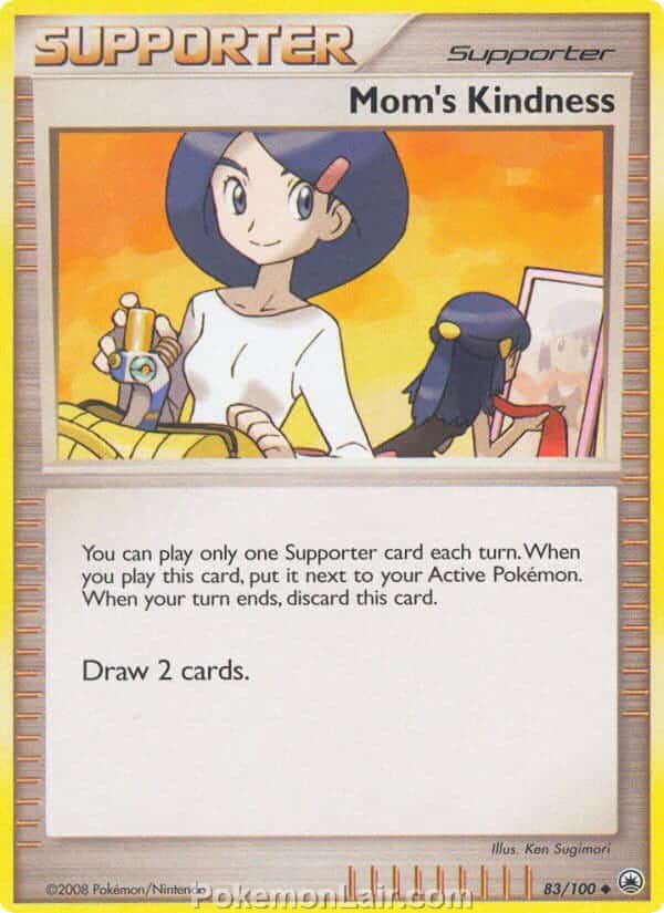 2008 Pokemon Trading Card Game Diamond and Pearl Majestic Dawn Set – 83 Mom's Kindness