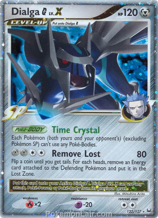 2009 Pokemon Trading Card Game Platinum Base Set – 122 Dialga G