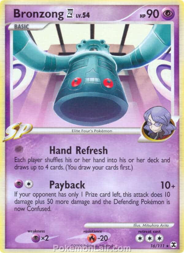 2009 Pokemon Trading Card Game Platinum Rising Rivals Set – 16 Bronzong 4