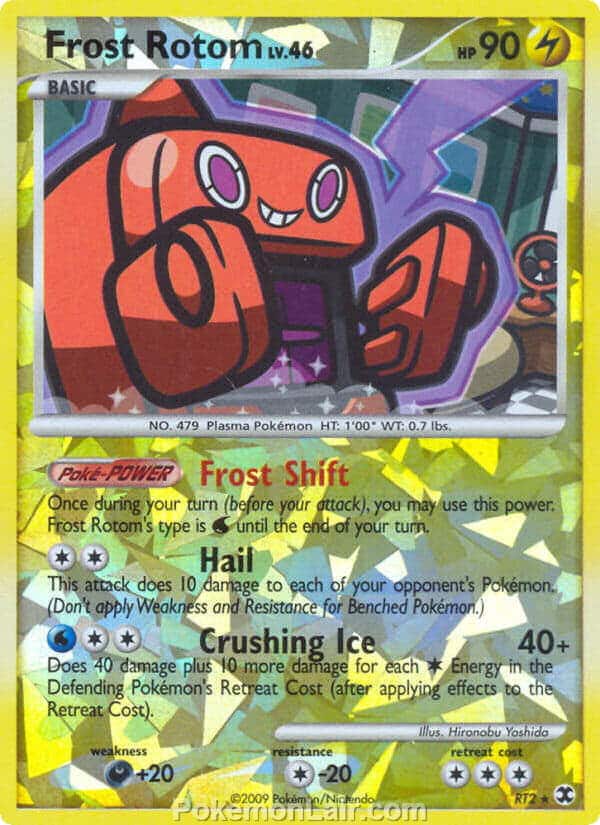 2009 Pokemon Trading Card Game Platinum Rising Rivals Set – RT2 Frost Rotom