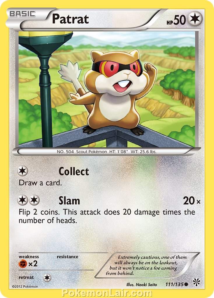 2013 Pokemon Trading Card Game Plasma Storm Price List – 111 Patrat