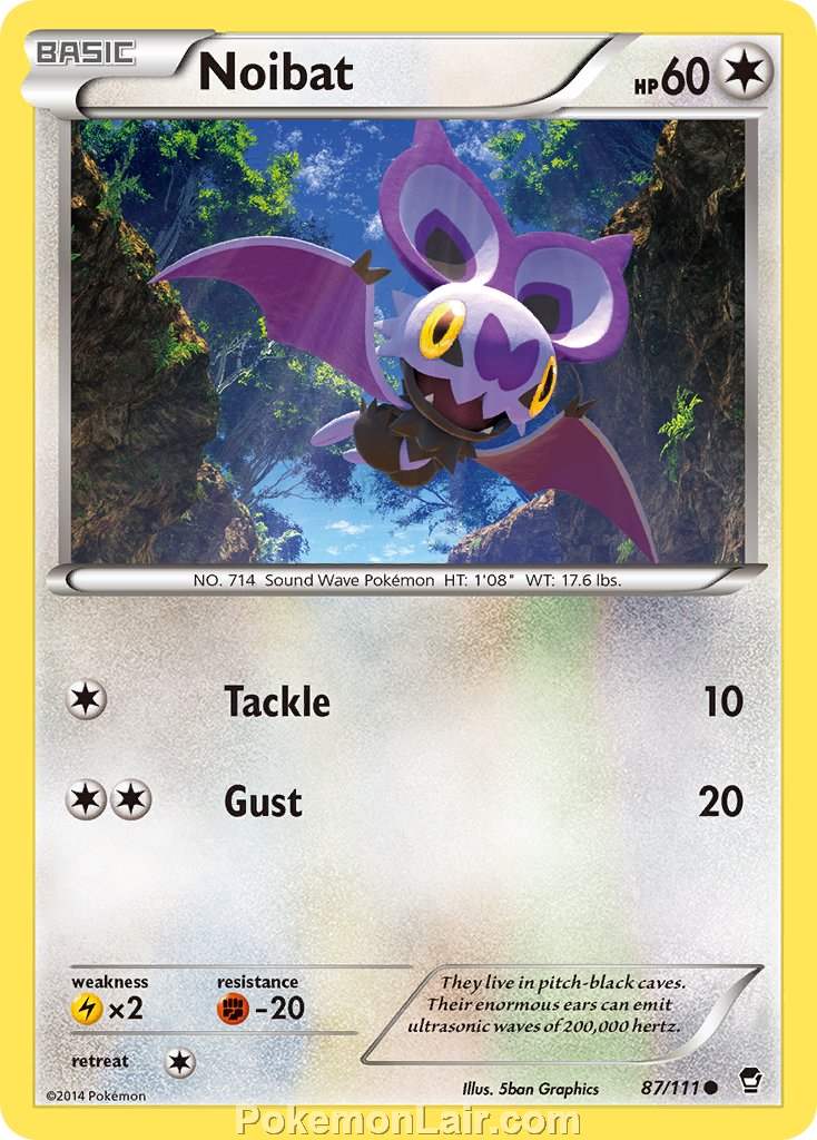 2014 Pokemon Trading Card Game Furious Fists Price List – 87 Noibat