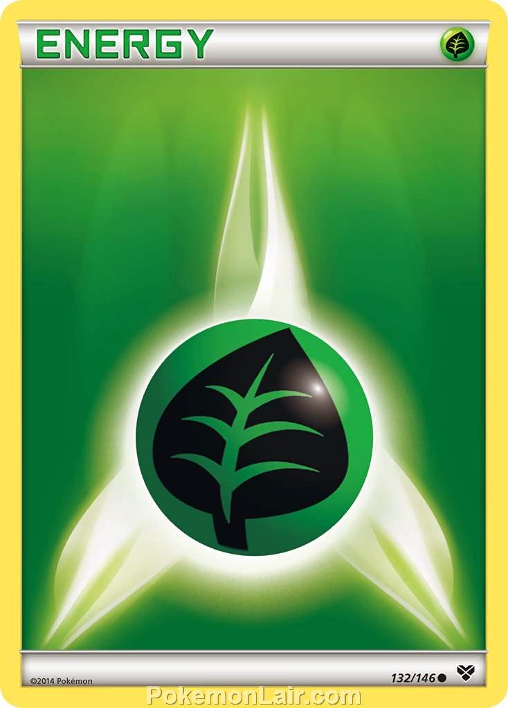 2014 Pokemon Trading Card Game XY Set – 132 Grass Energy