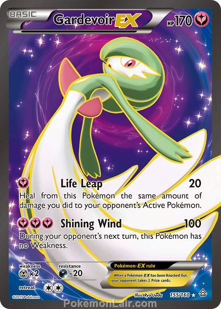 2015 Pokemon Trading Card Game Primal Clash Set – 155 Gardevoir EX