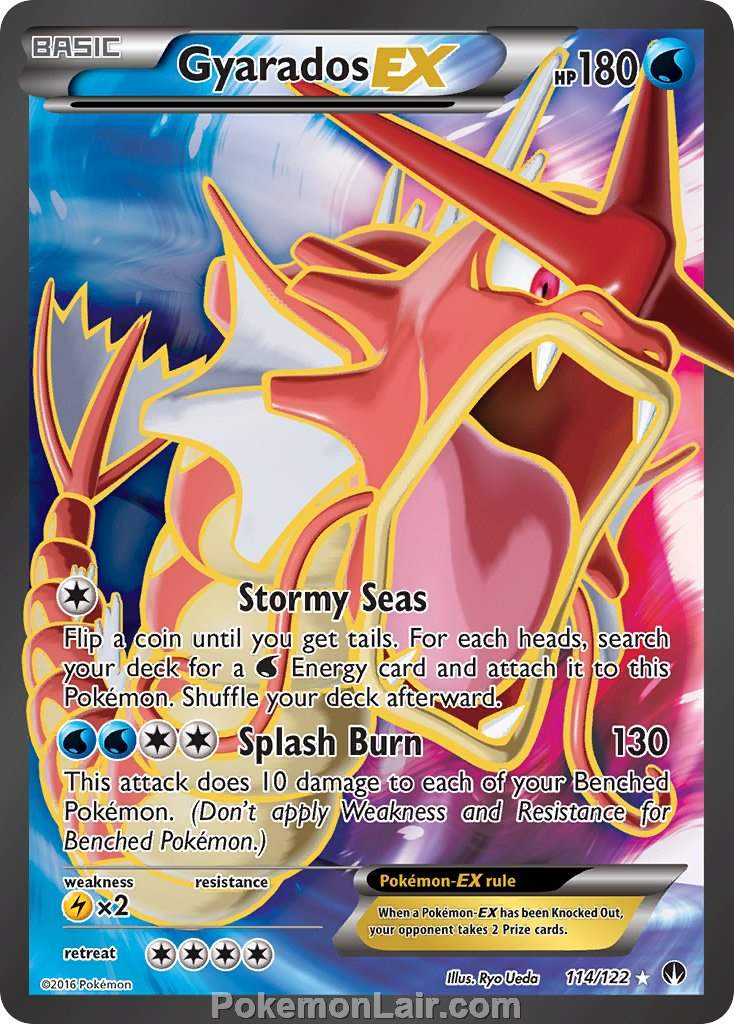 2016 Pokemon Trading Card Game BREAKpoint Set – 114 Gyarados EX