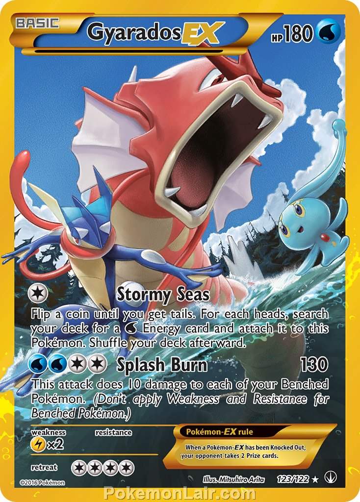 2016 Pokemon Trading Card Game BREAKpoint Set – 123 Gyarados EX