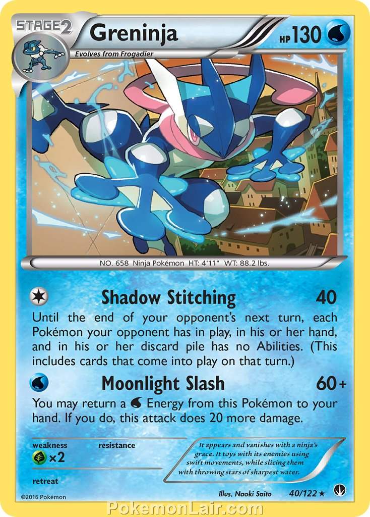 2016 Pokemon Trading Card Game BREAKpoint Set – 40 Greninja