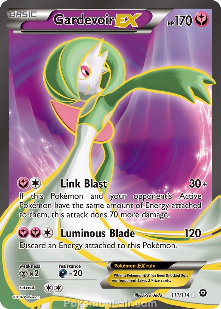 2016 Pokemon Trading Card Game Steam Siege Set – 111 Gardevoir EX