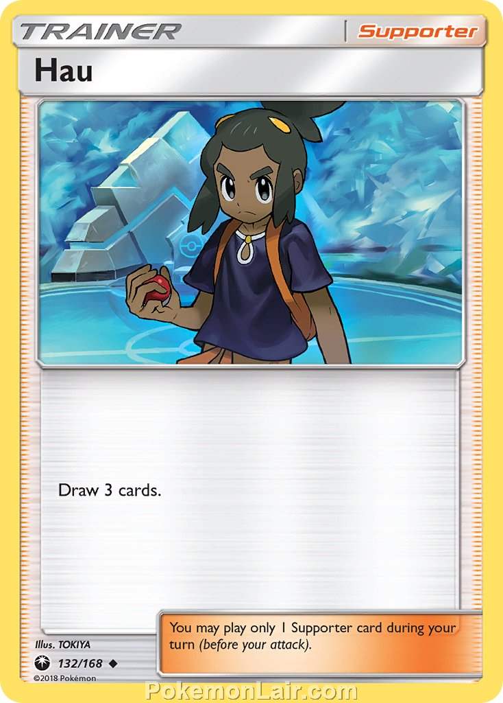 2018 Pokemon Trading Card Game Celestial Storm Set – 132 Hau