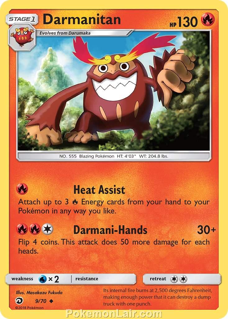 2018 Pokemon Trading Card Game Dragon Majesty Price List – 9 Darmanitan