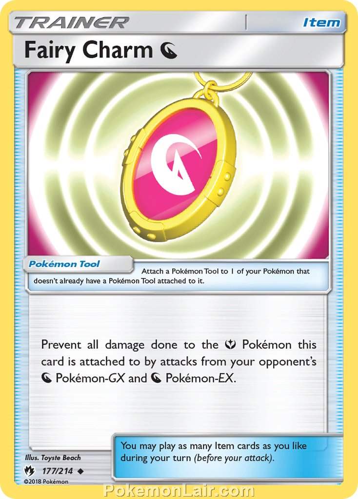 2018 Pokemon Trading Card Game Lost Thunder Set – 177 Fairy Charm