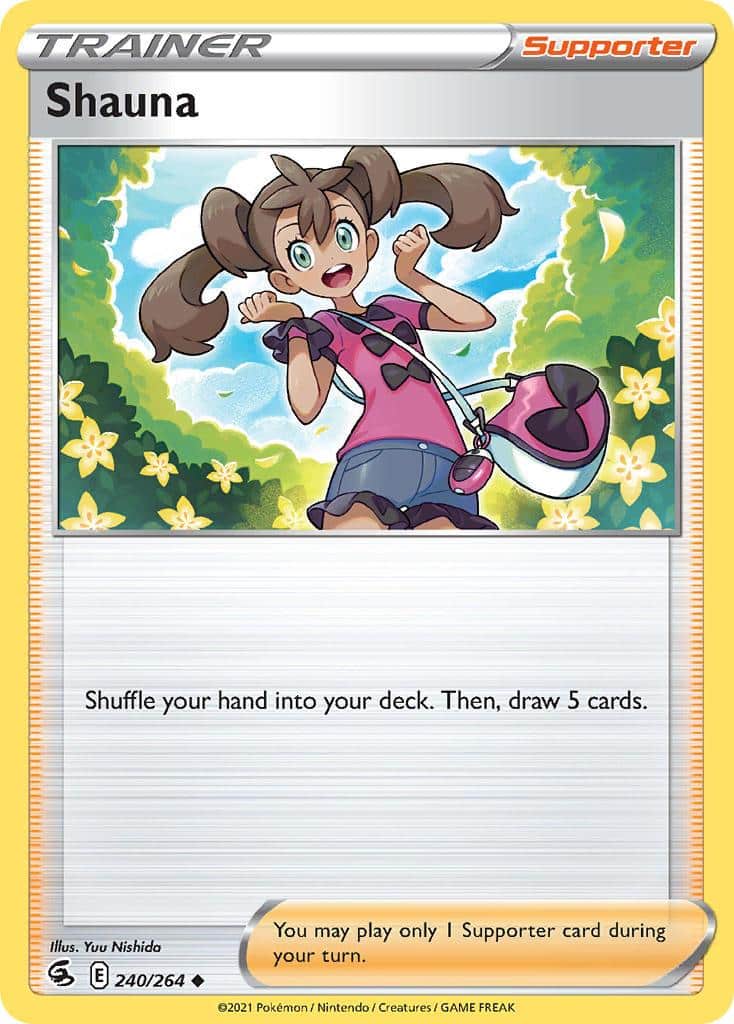 2021 Pokemon Trading Card Game Fusion Strike Price List 240 Shauna