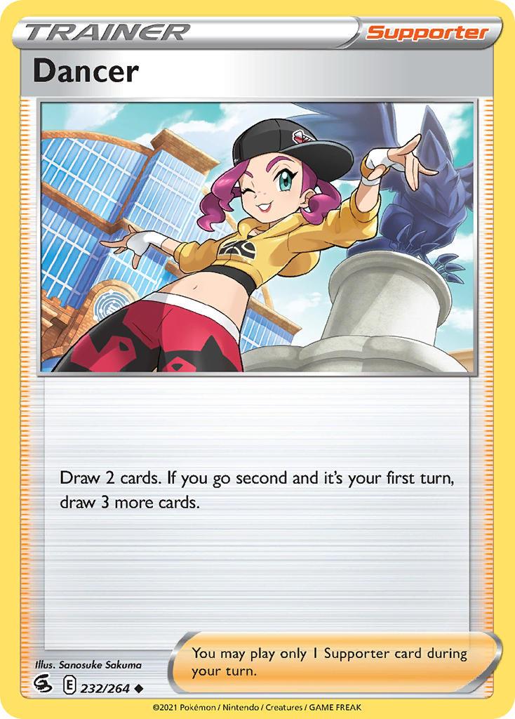 2021 Pokemon Trading Card Game Fusion Strike Set List 232 Dancer