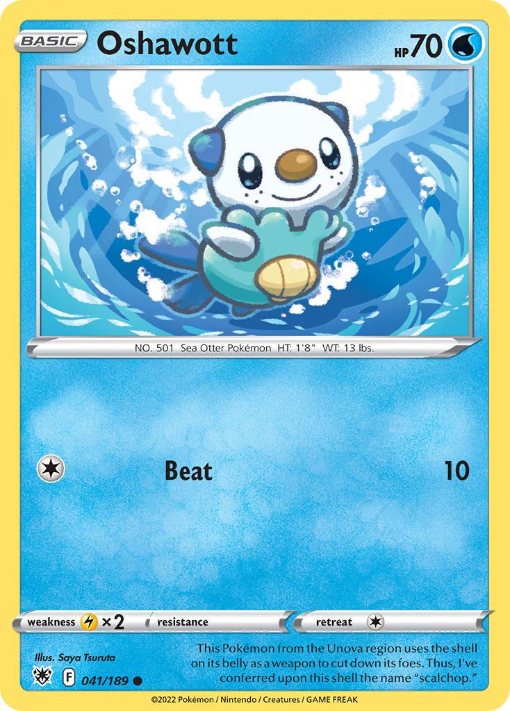 2022 Pokemon Trading Card Game Astral Radiance Price List 41 Oshawott