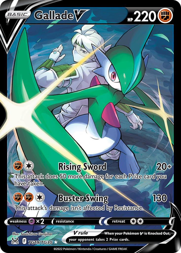 2022 Pokemon Trading Card Game Lost Origin Price List TG19 Gallade V